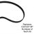 Cam Timing Belt REAR 1.4 16v for VW SEAT SKODA 036109119P – A5055422201219