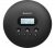 OAKCASTLE CD100 Bluetooth Personal CD Player – Black