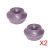 Pair of Lower Support Rings for Rear Shock Absorber Part no 191512333 x2 – A5055422206221