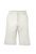 Weird Fish Rayburn Organic Cotton Flat Front Shorts Pearl Grey Size 42