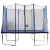 Big Air Bounce 7.5x10ft Rectangular Trampoline with Safety Enclosure