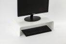 8mm White Acrylic Monitor Stand / Laptop Stand