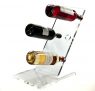 Clear Floating Small Wine Rack