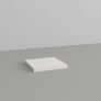 Small Square Display Block – White