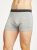 Men’s Arthur Plain Bamboo Boxers in Grey Marle by Thought