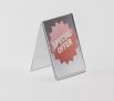 Tent Shaped Card Holder Single Sided: A7 Portrait – half price