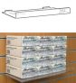 Slatwall Shelf with Lip:  250mm (W) x 25mm (H) x 100mm (D) – save 40%