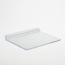 Extra Deep Flat Slatwall Shelf: 250mm (w) x 180mm (D)