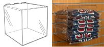 Slatwall Display Cube For Knitwear, Shirts etc.: 275mm (W) x 300mm (H) x 380mm (D) – save 30%