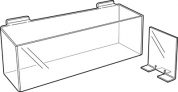 Bow Box with Dividers – Slat Fix: 4 Dividers – 500mm (W) x 175mm (H) x 150mm (D) – save 50%
