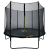 Velocity 8ft Trampoline and Safety Enclosure Black