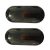 Smoked Black Oval Side Repeater Indicator Set Pair VW SEAT FORD kitting – A5055422219382